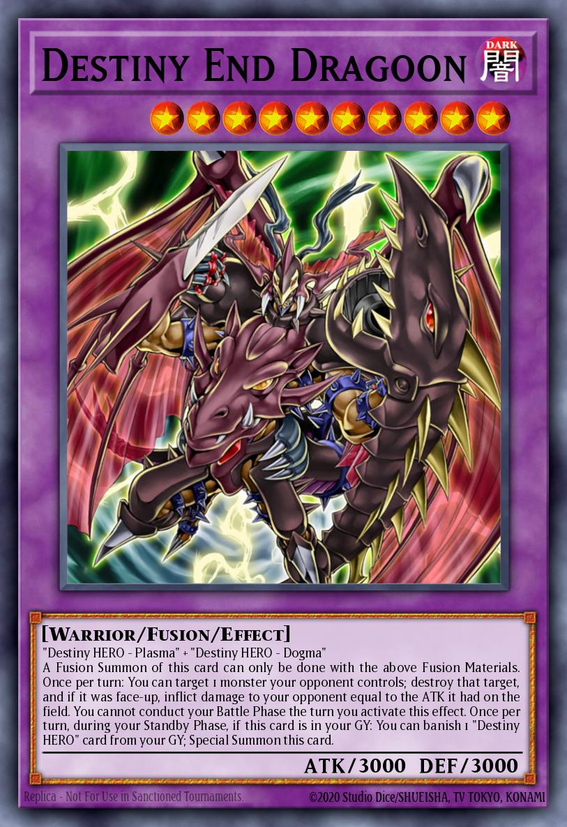 Destiny End Dragoon LCGX-EN140