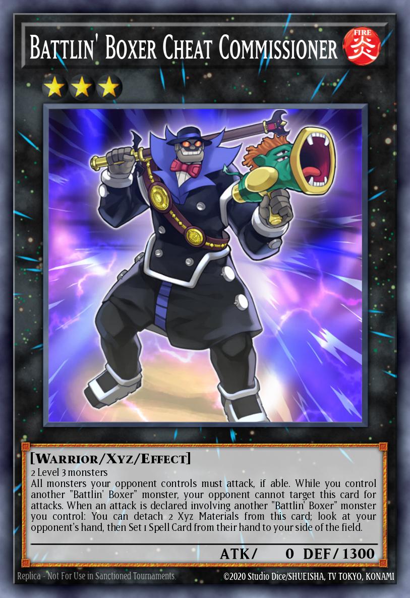 Battlin' Boxer Cheat Commissioner SHSP-EN049