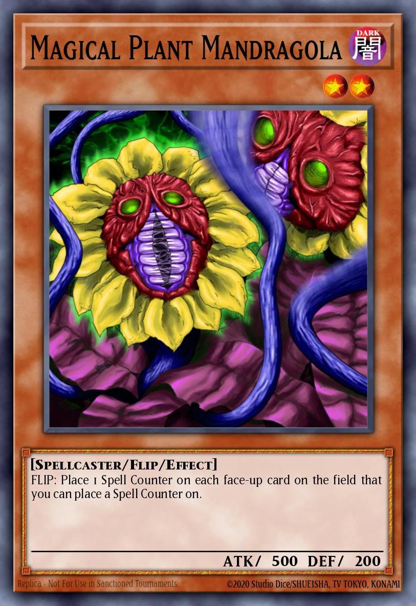 Magical Plant Mandragola SDSC-EN012