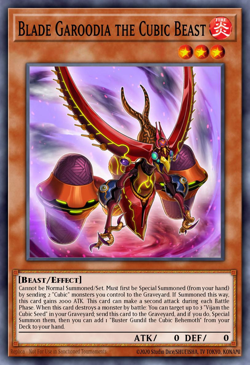 Blade Garoodia the Cubic Beast 