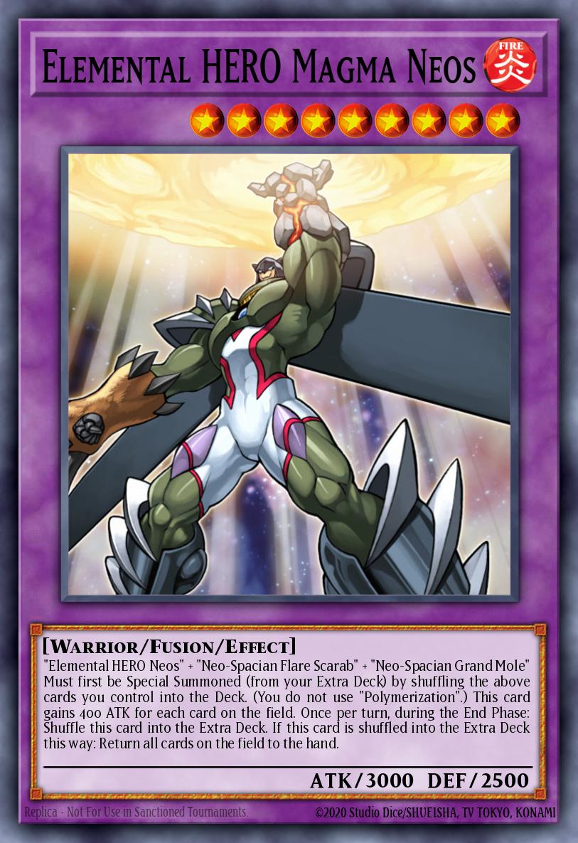 Elemental HERO Magma Neos TAEV-EN043