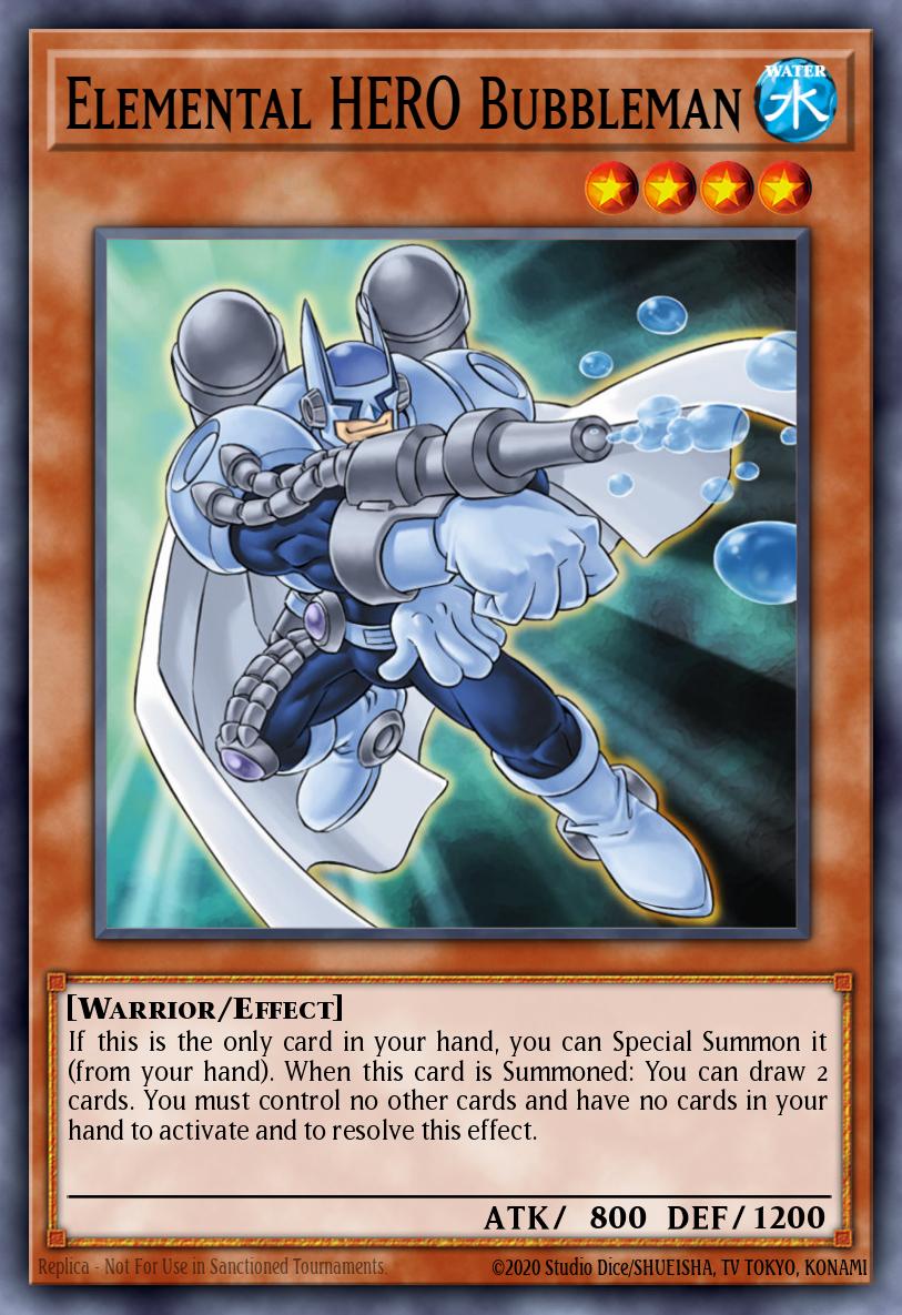 Elemental HERO Bubbleman DR04-EN014