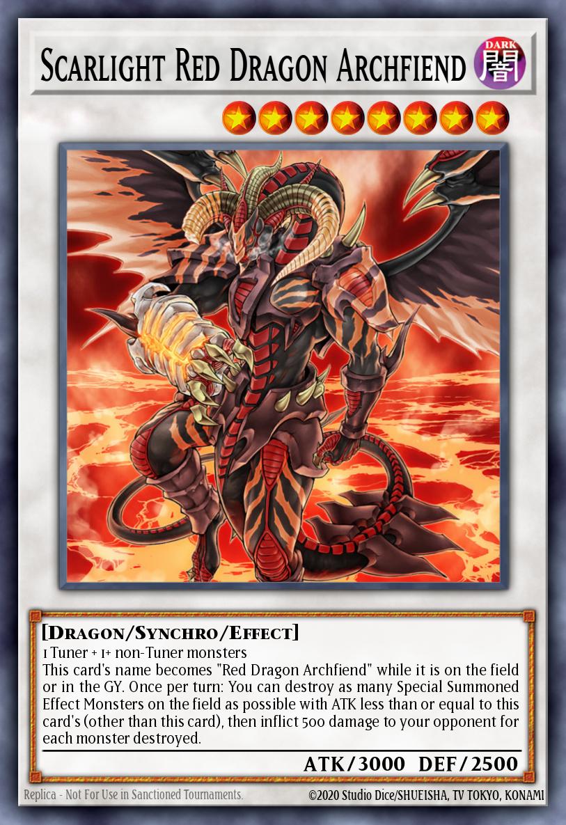 Scarlight Red Dragon Archfiend DUDE-EN013