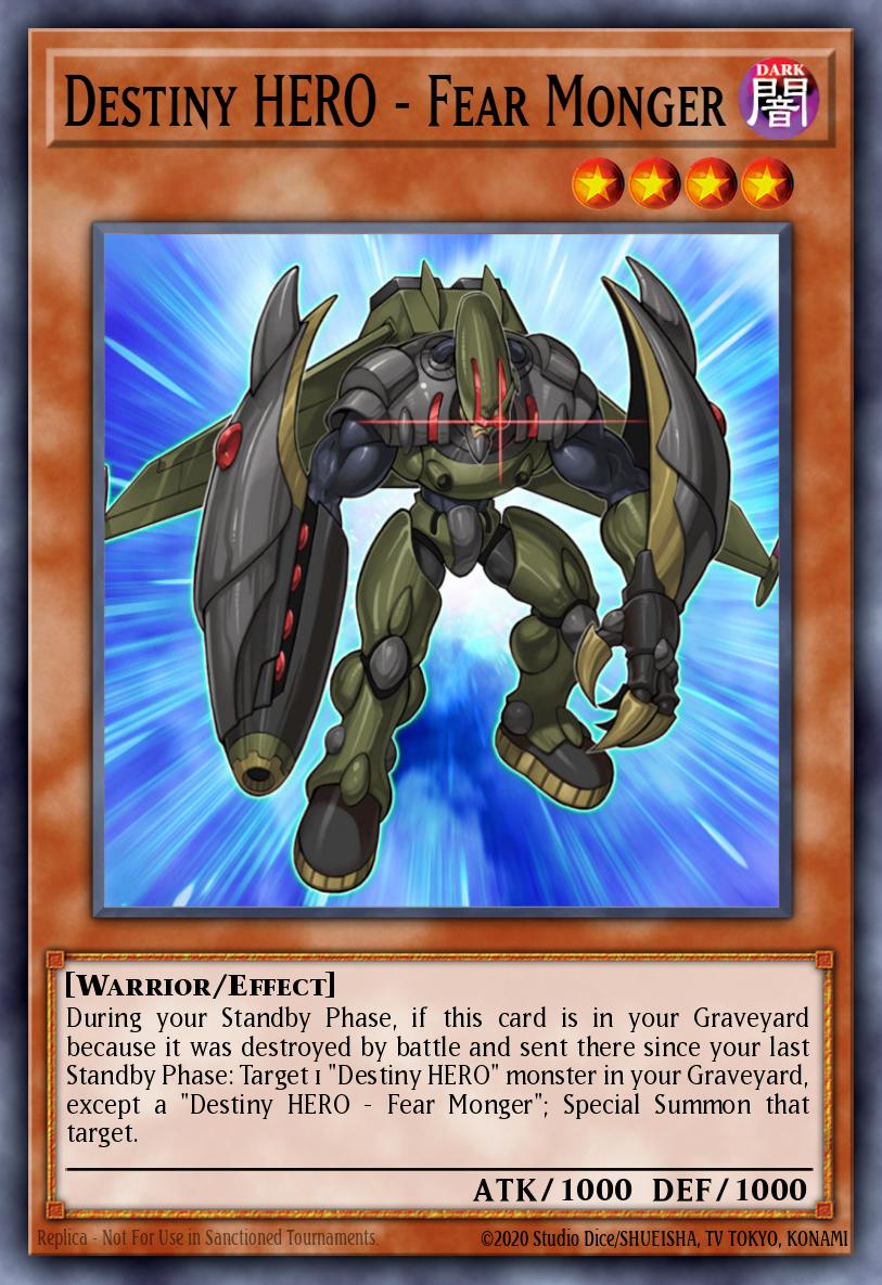Destiny HERO - Fear Monger DP05-EN009