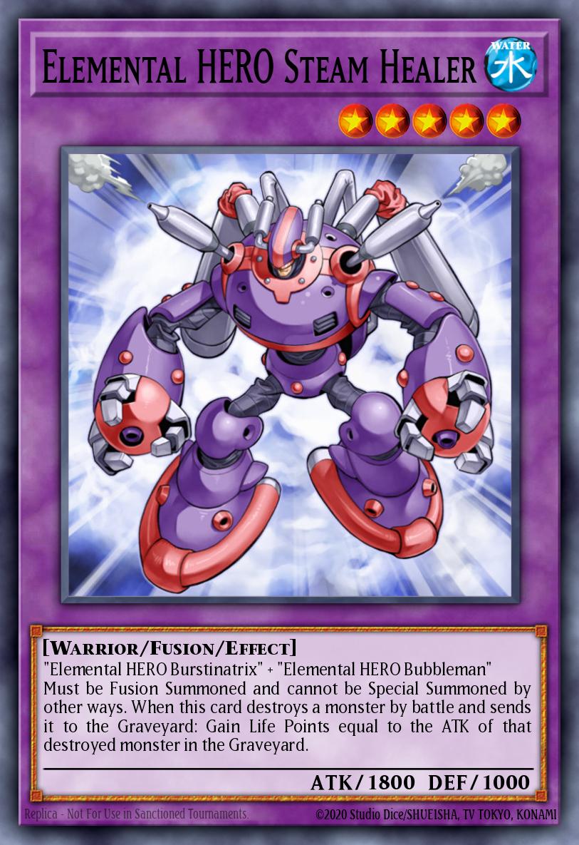 Elemental HERO Steam Healer LCGX-EN051