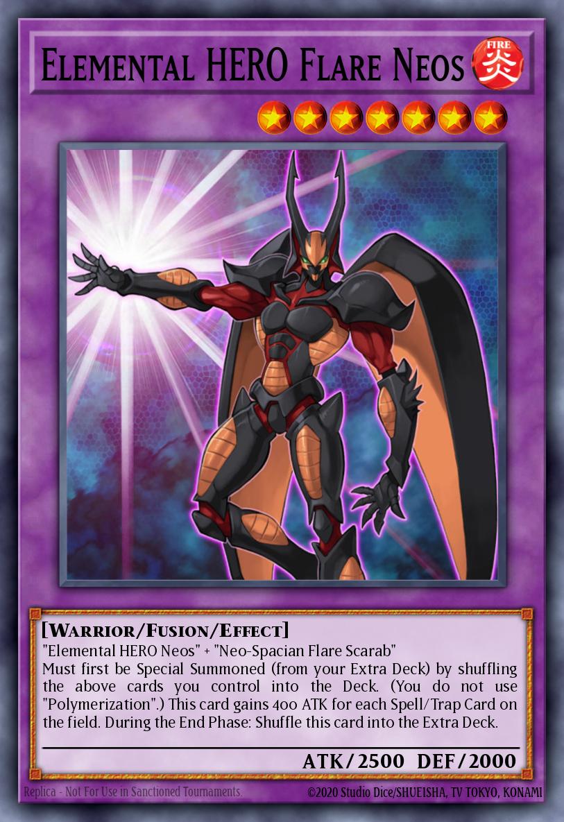 Elemental HERO Flare Neos LCGX-EN058