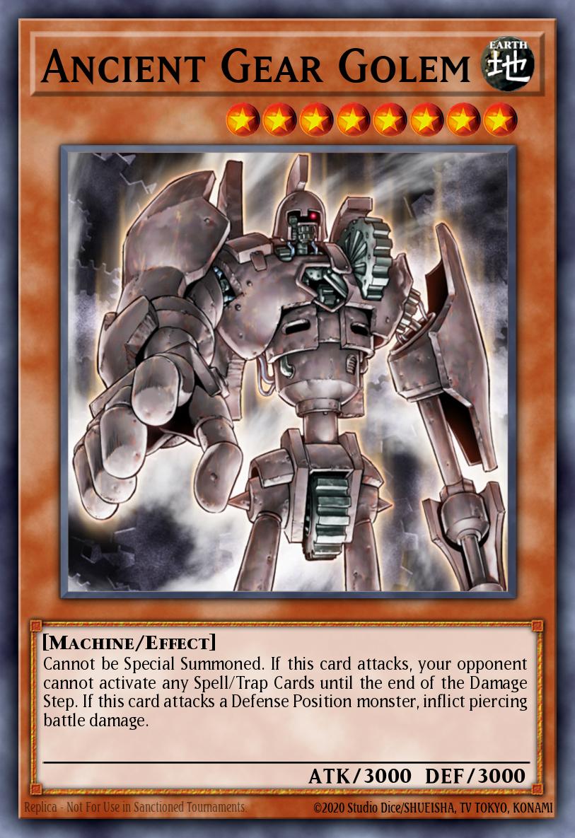 Ancient Gear Golem SD10-EN012