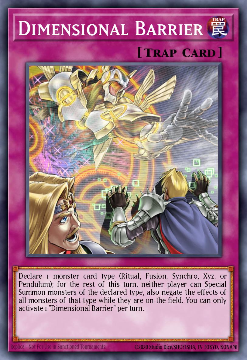 Dimensional Barrier DUDE-EN048