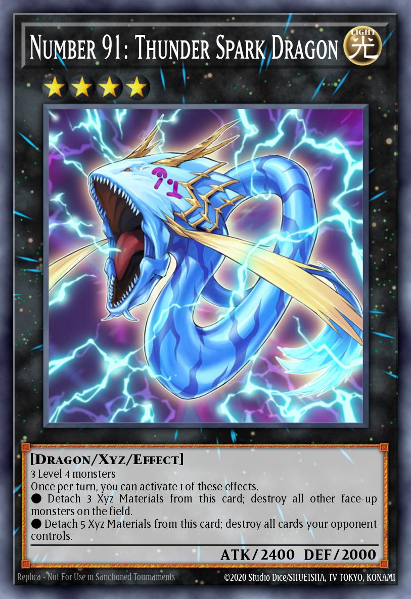 Number 91: Thunder Spark Dragon 