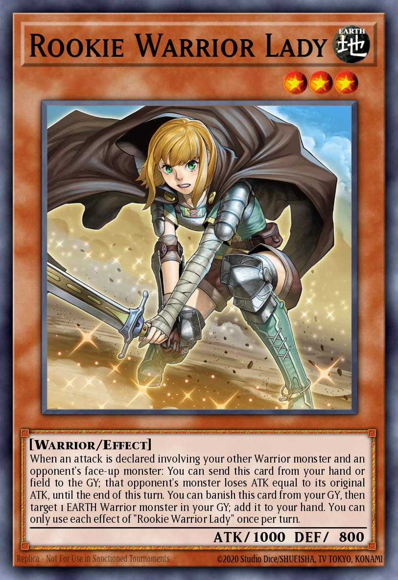 Rookie Warrior Lady 