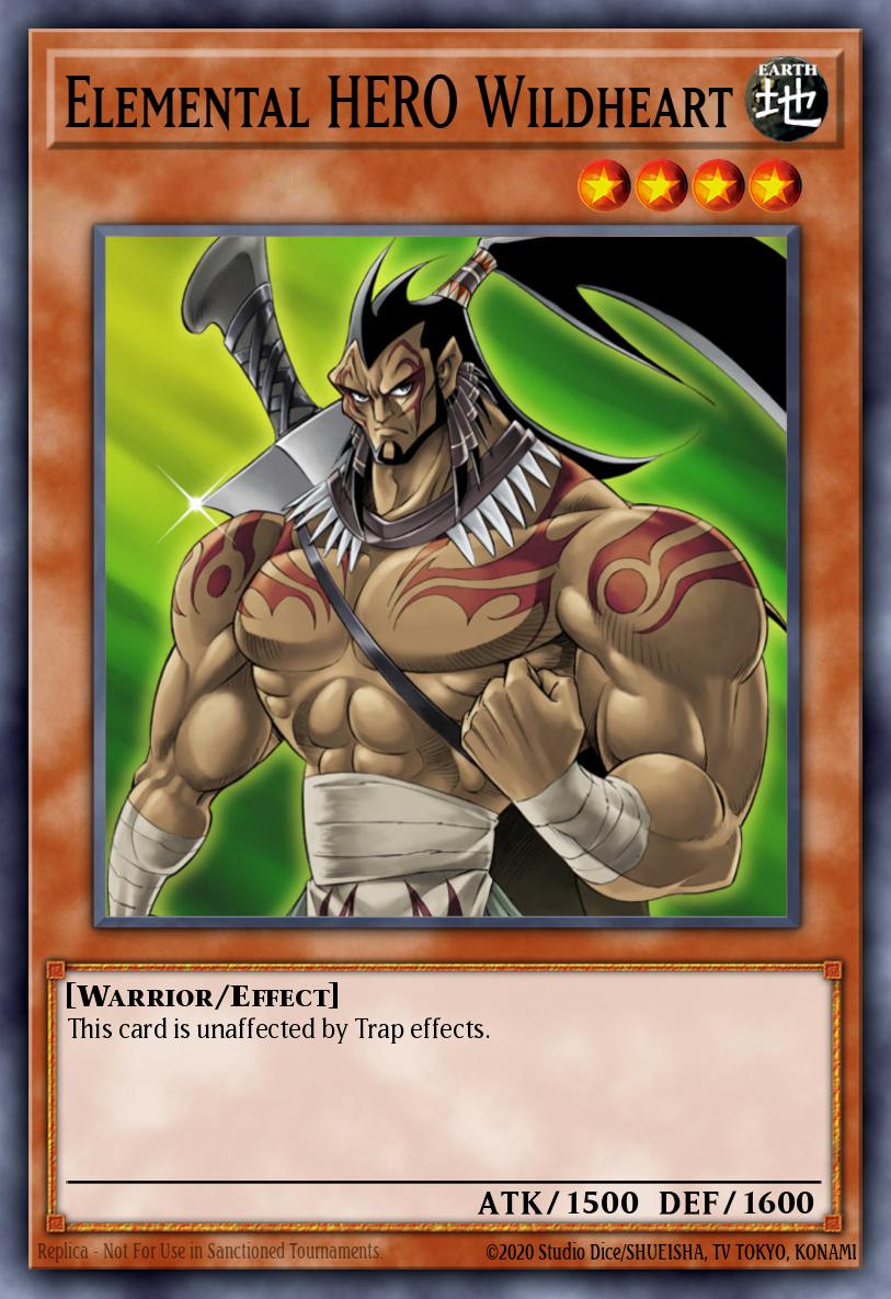 Elemental HERO Wildheart YSDJ-EN019
