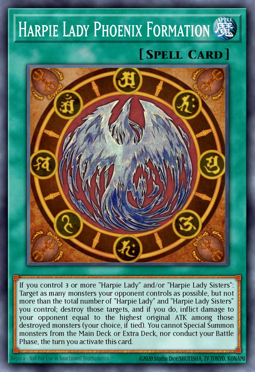 Harpie Lady Phoenix Formation LED4-EN010