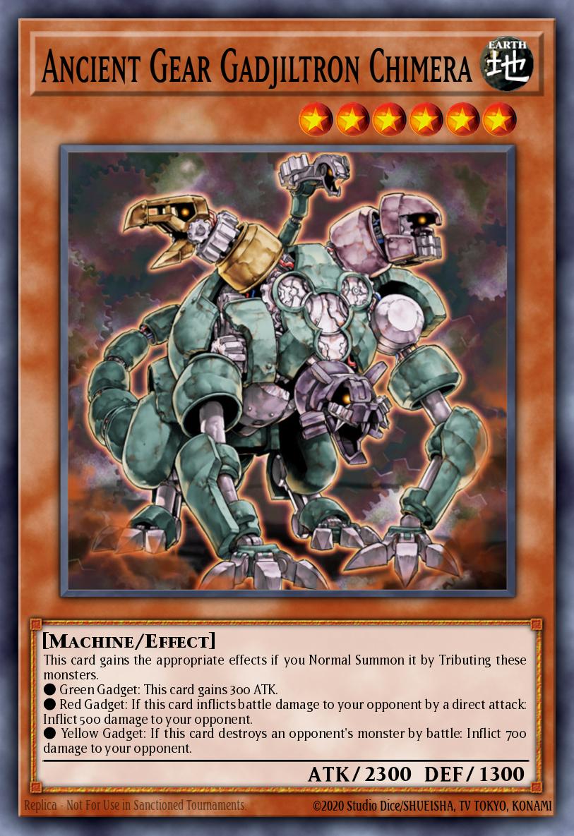 Ancient Gear Gadjiltron Chimera SD10-EN002