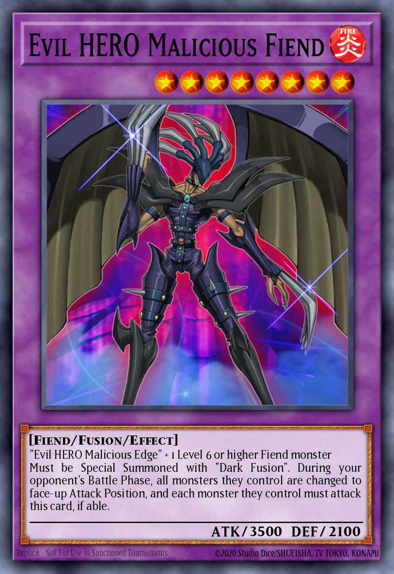 Evil HERO Malicious Fiend LCGX-EN072