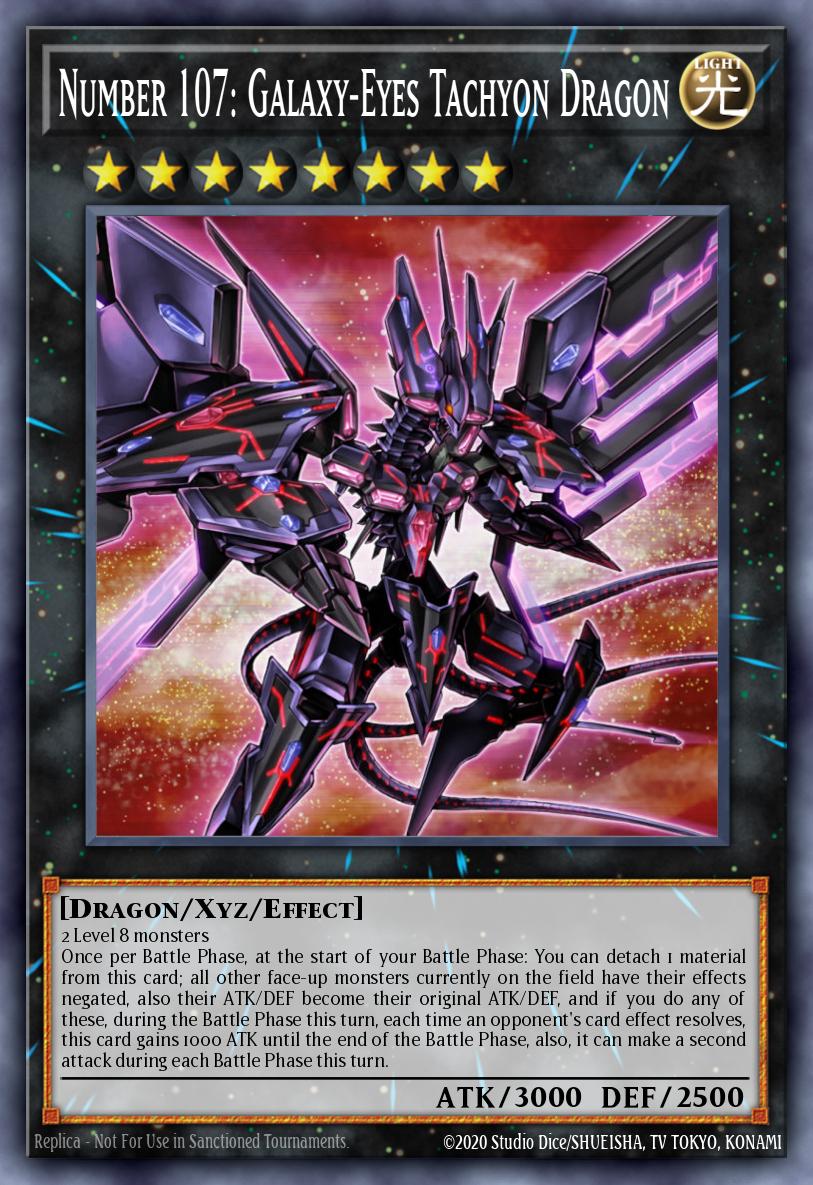 Number 107: Galaxy-Eyes Tachyon Dragon MAGO-EN062