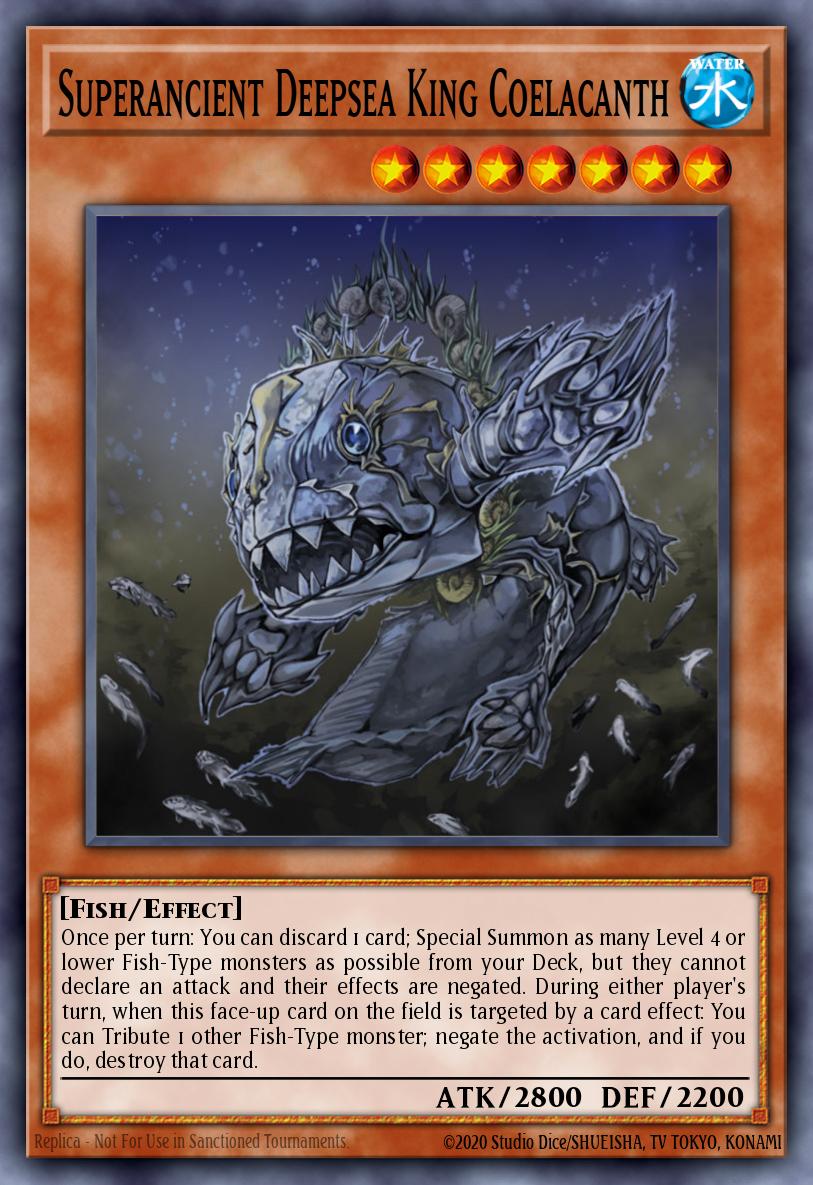 Superancient Deepsea King Coelacanth PTDN-EN034