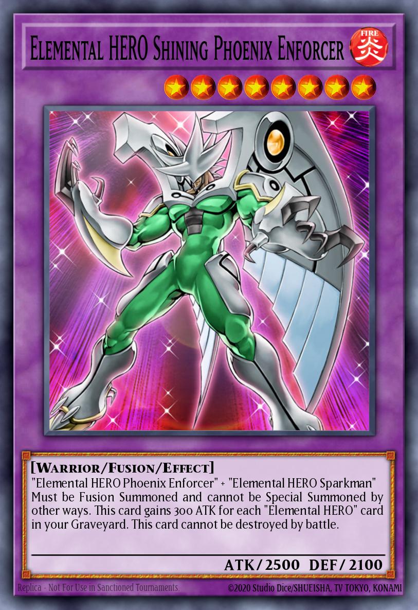 Elemental HERO Shining Phoenix Enforcer DP05-EN013