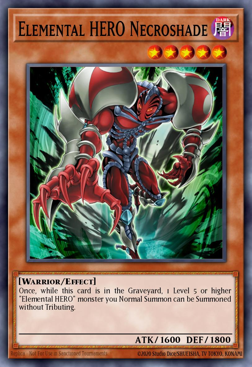 Elemental HERO Necroshade YSDJ-EN000