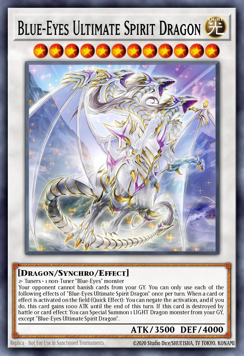 Blue-Eyes Ultimate Spirit Dragon SDWD-EN043