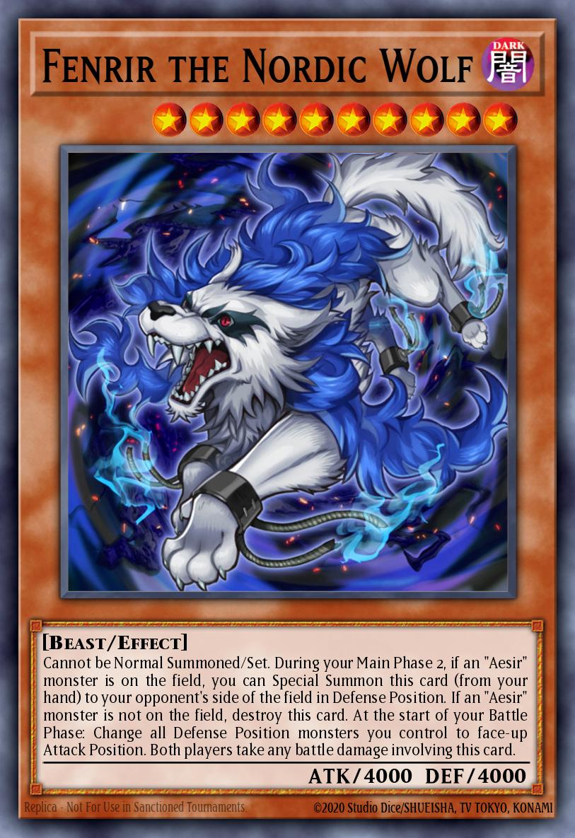 Fenrir the Nordic Wolf 