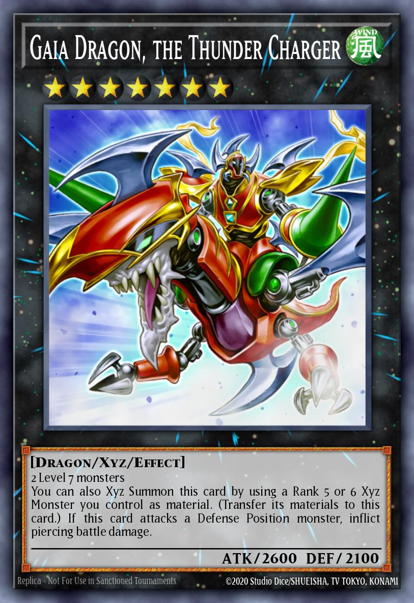 Gaia Dragon, the Thunder Charger GAOV-EN046