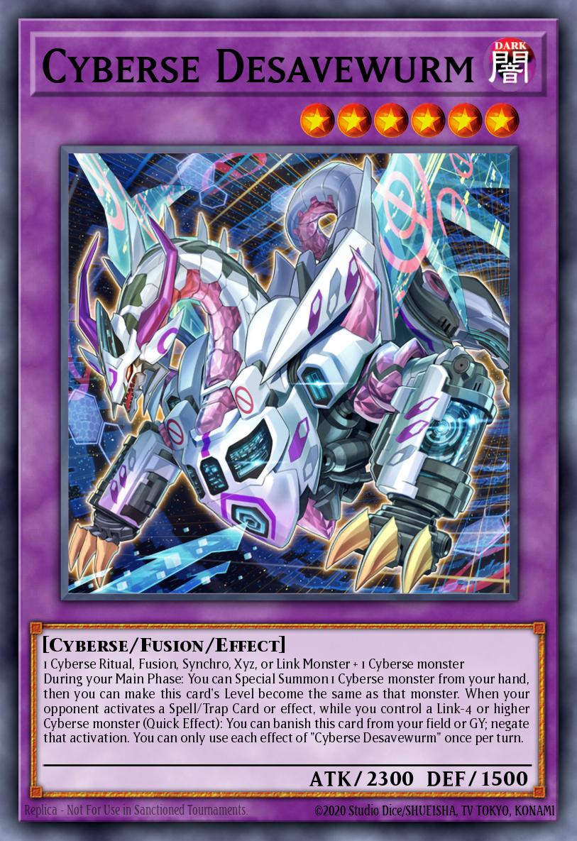 Cyberse Desavewurm CYAC-EN034