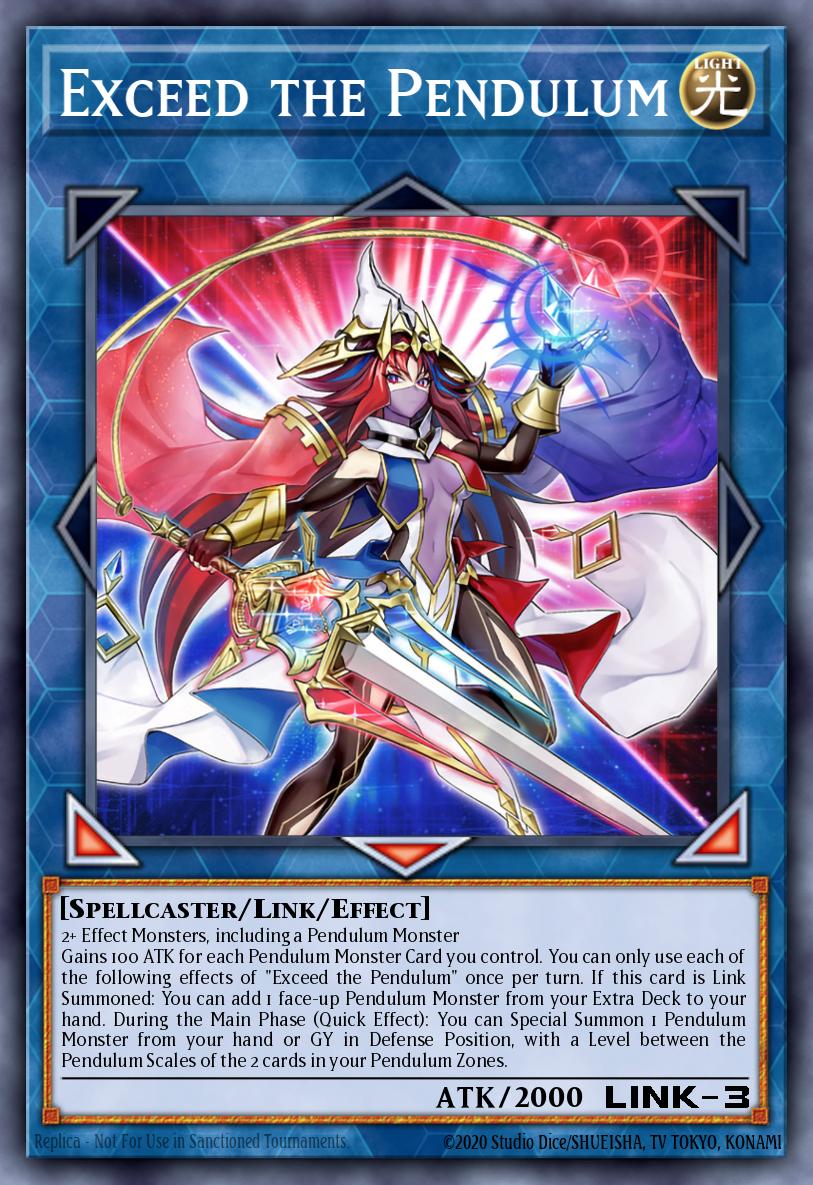 Exceed the Pendulum 