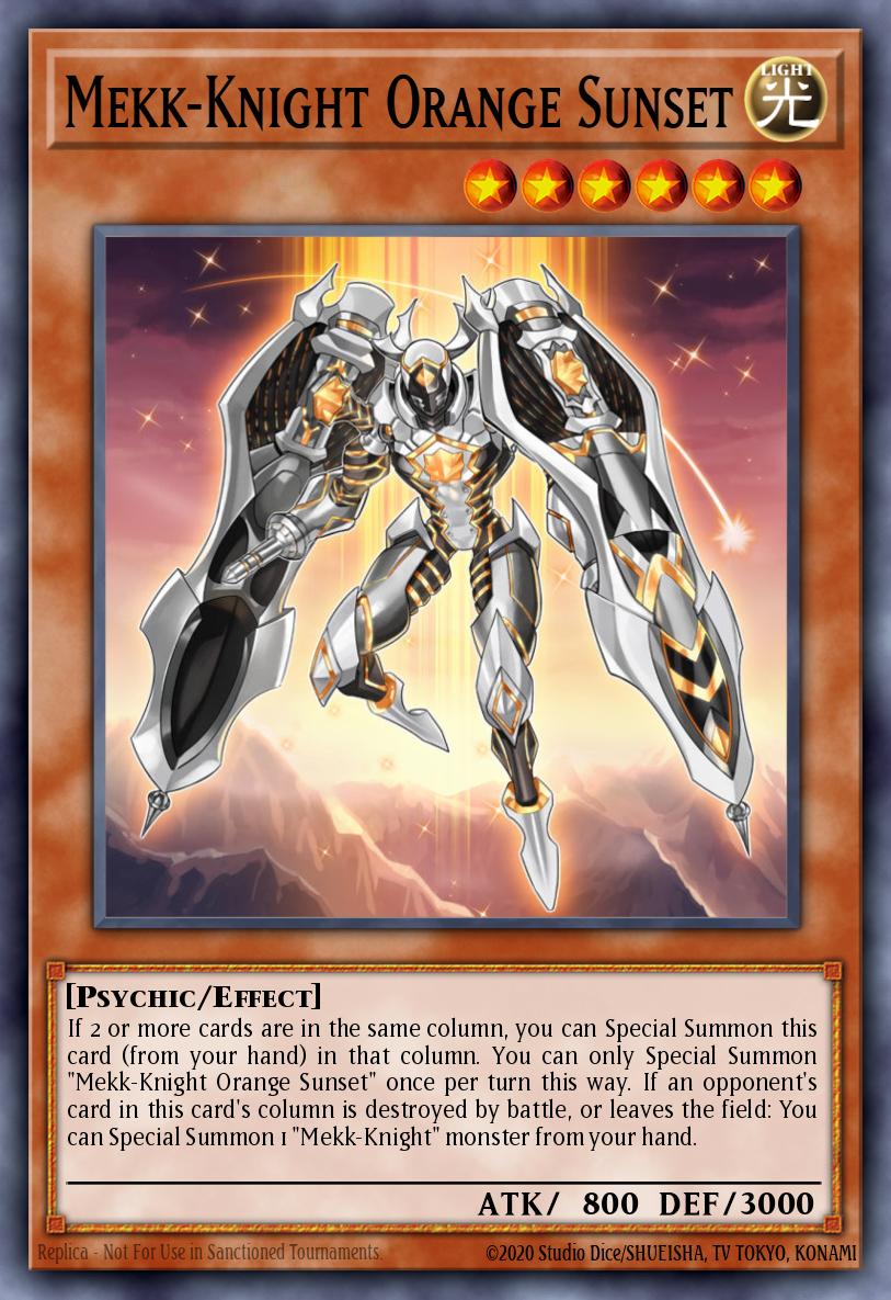 Mekk-Knight Orange Sunset EXFO-EN016