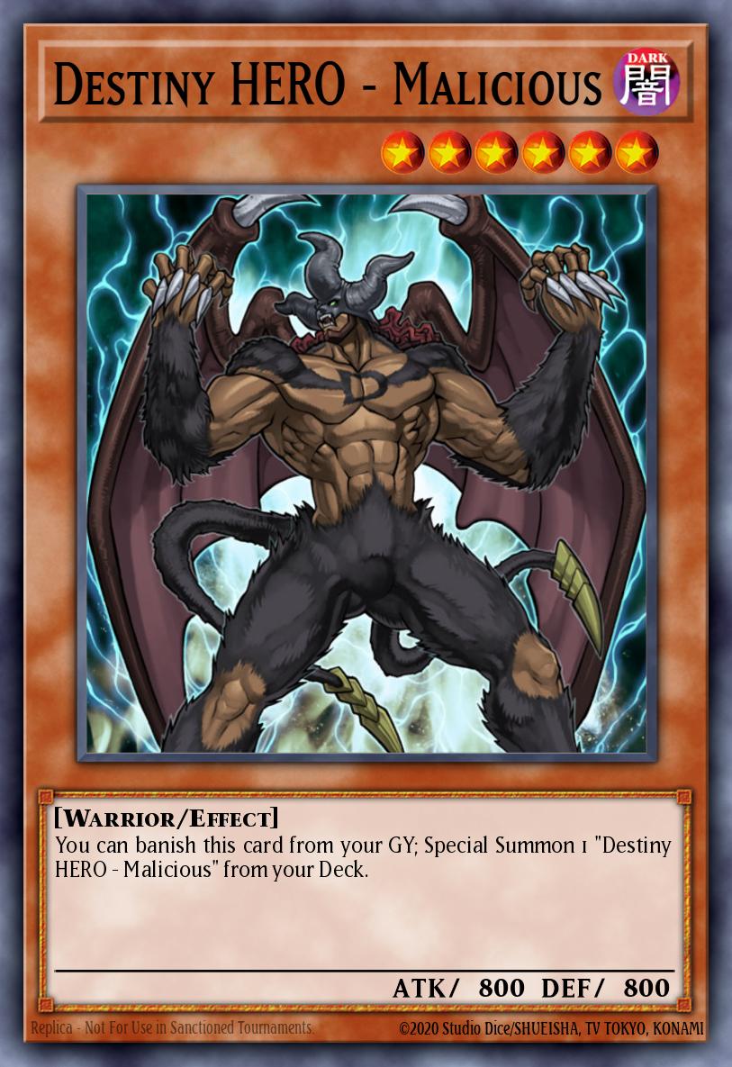 Destiny HERO - Malicious DP05-EN011