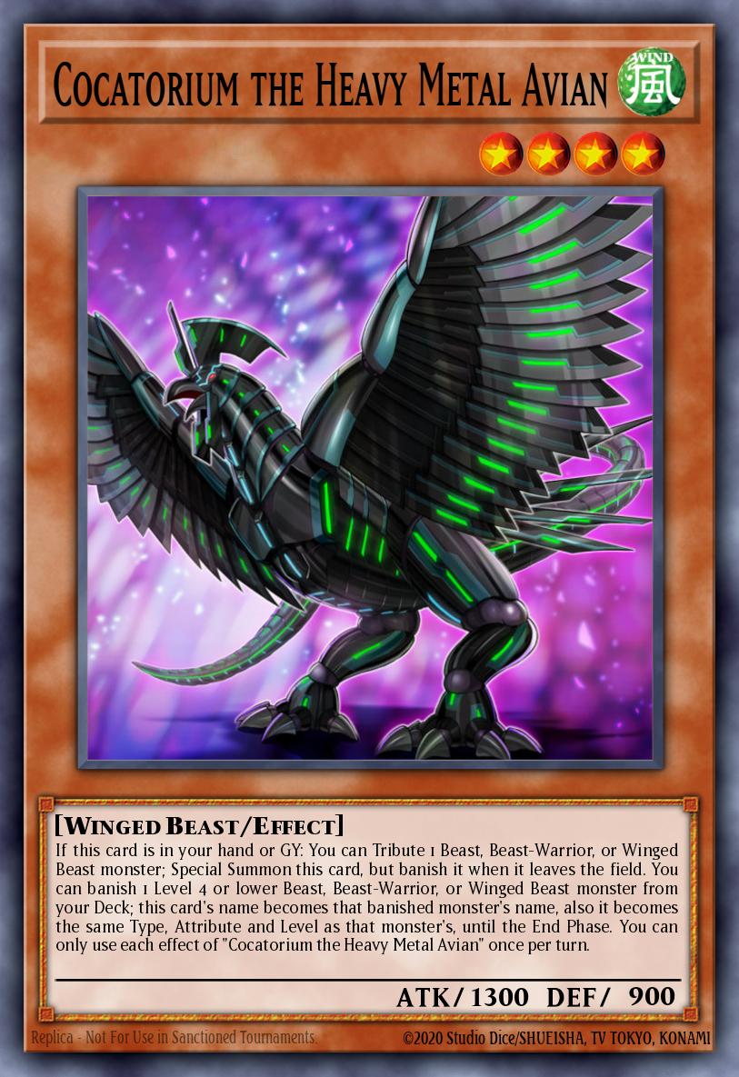 Cocatorium the Heavy Metal Avian 