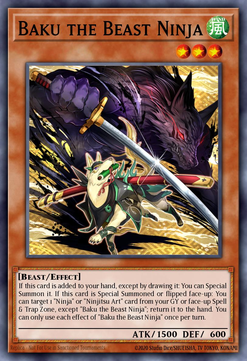 Baku the Beast Ninja DABL-EN017