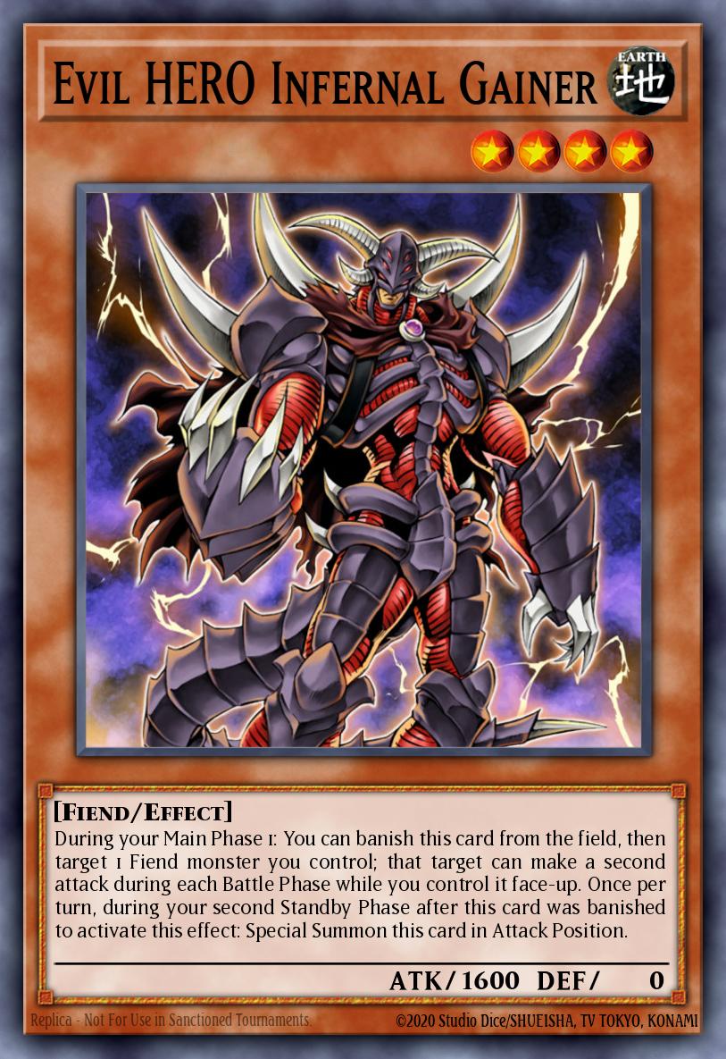 Evil HERO Infernal Gainer GLAS-EN004