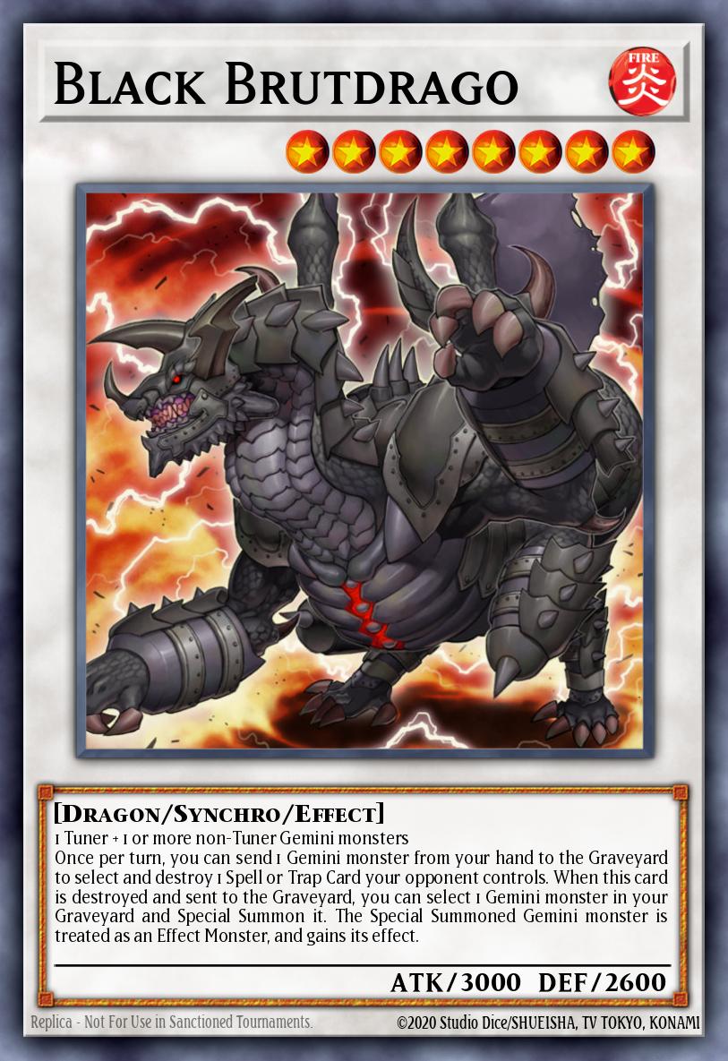 Black Brutdrago SOVR-EN043