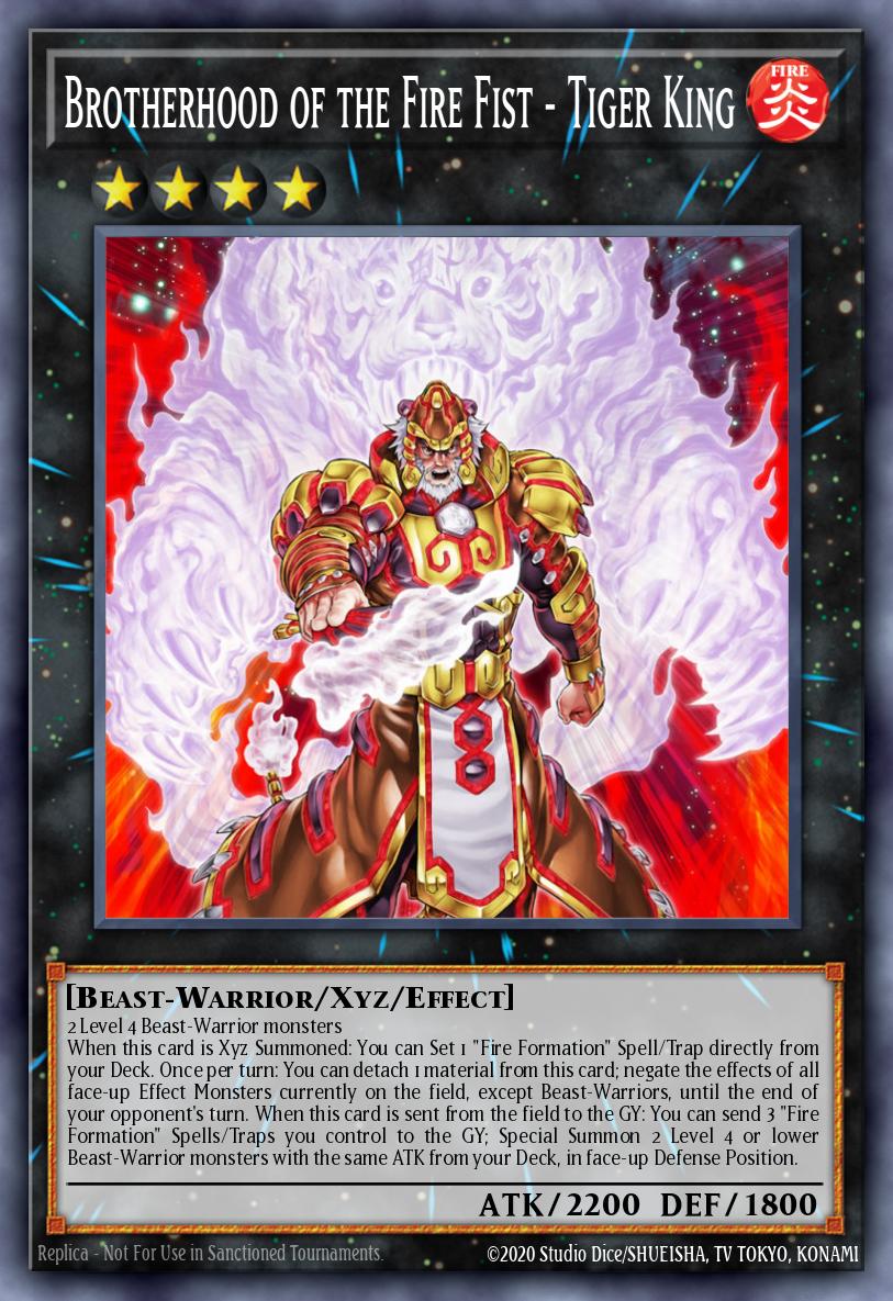 Brotherhood of the Fire Fist - Tiger King 