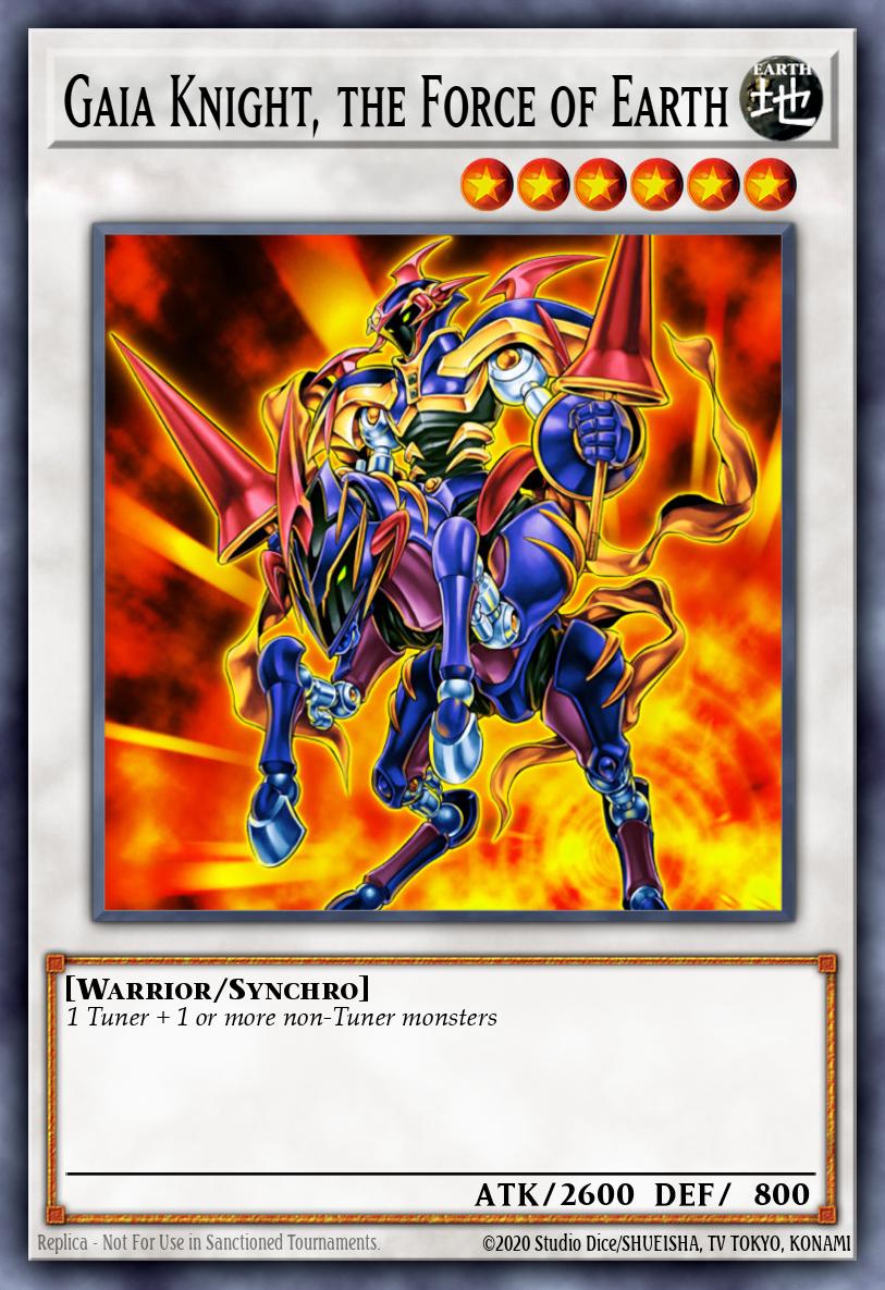 Gaia Knight, the Force of Earth 5DS3-EN041
