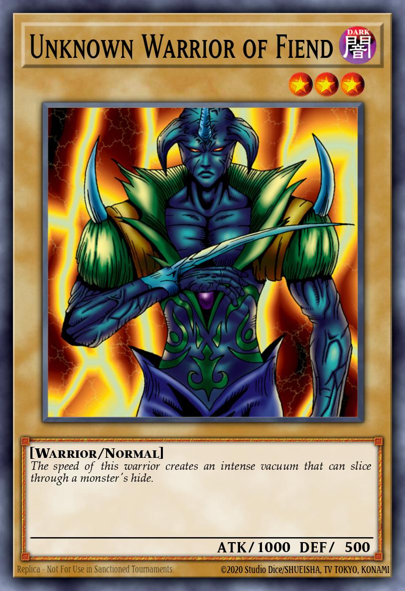 Unknown Warrior of Fiend 