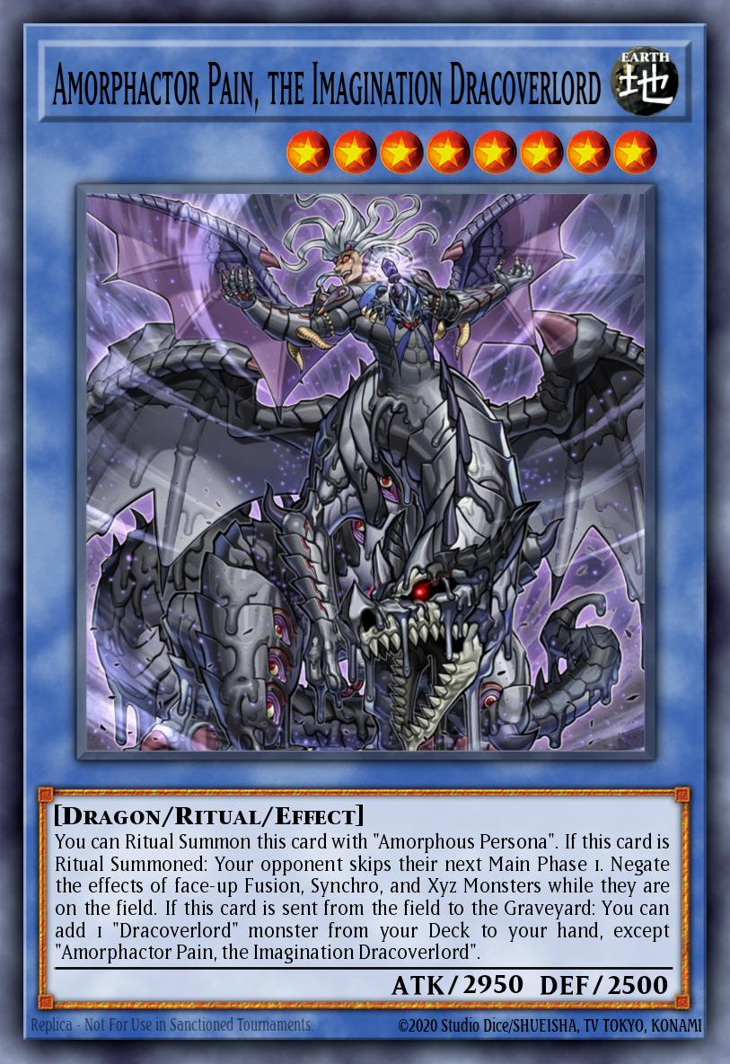 Amorphactor Pain, the Imagination Dracoverlord SHVI-EN044
