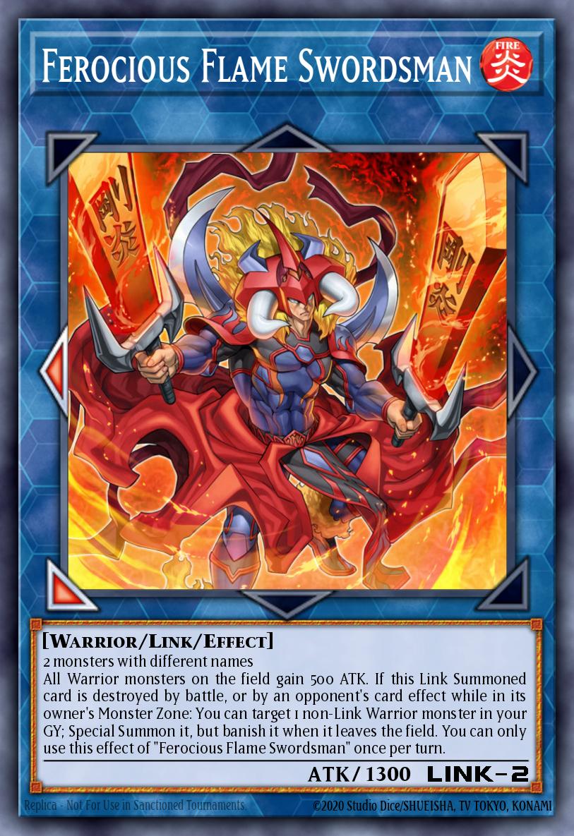 Ferocious Flame Swordsman 